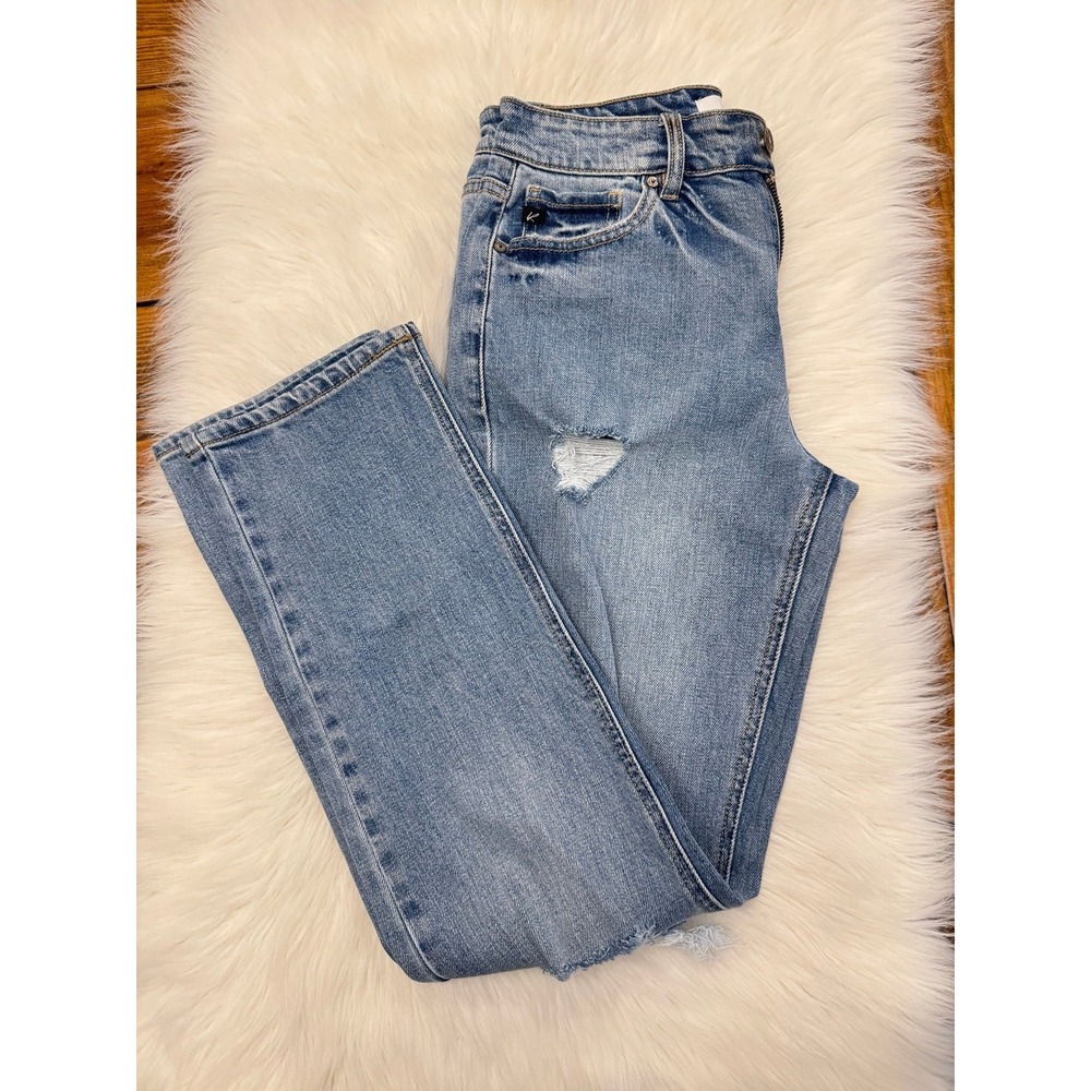 Kancan‎ highrise slim straight jeans size 7 new